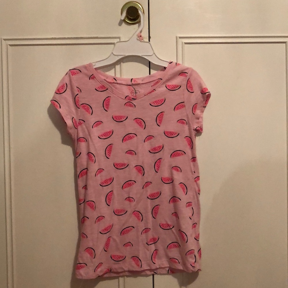 Pink watermelon tee